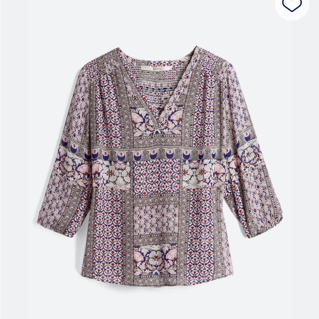 Fun 2 Fun Multicolor Patterned Blouse